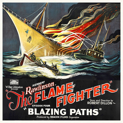 Picture of FLAME FIGHTER, BLAZING PATHS, HERBERT RAWLINSON, 1925