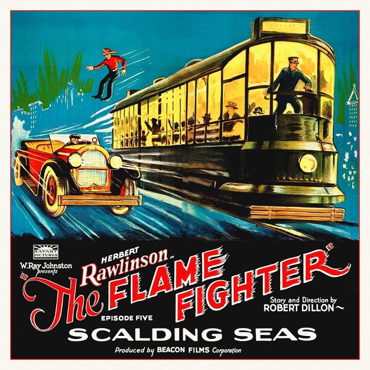 Picture of FLAME FIGHTER, 6 SHEET, 1925