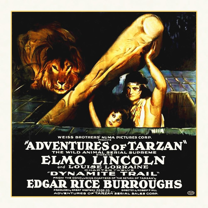 Picture of TARZAN, 1920 WITH ELMO LINCOLN