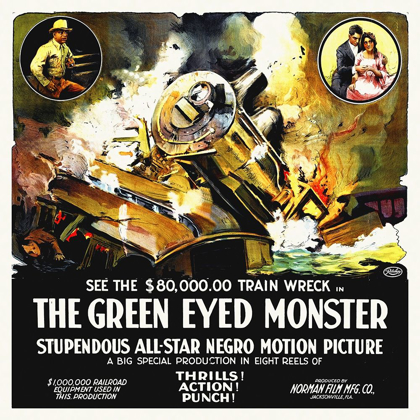 Picture of THE GREEN EYED MONSTER,  1919, 6 SHEET