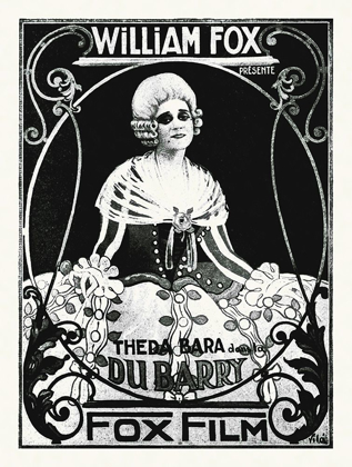 Picture of THEDA BARA LA DU BARRY FRENCH POSTER