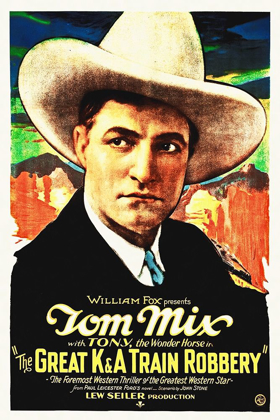 Picture of TOM MIX, THE GREAT TRAIN ROBBERY