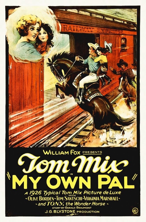 Picture of TOM MIX MY OWN PAL, 1924
