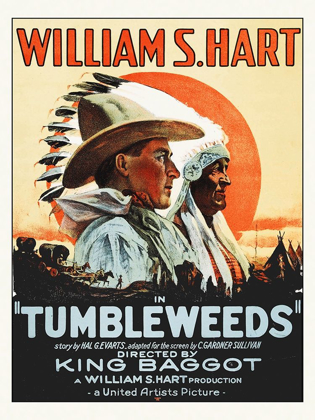 Picture of TUMBLEWEEDS - WILLIAM S HART,  1925