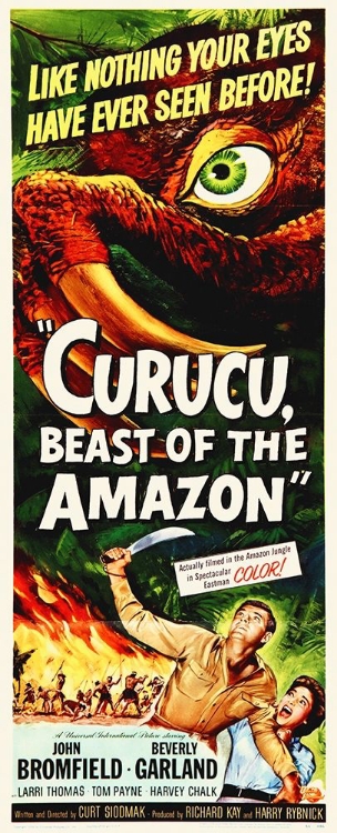 Picture of CURUCU, BEAST OF THE AMAZON, 1956 - TALL