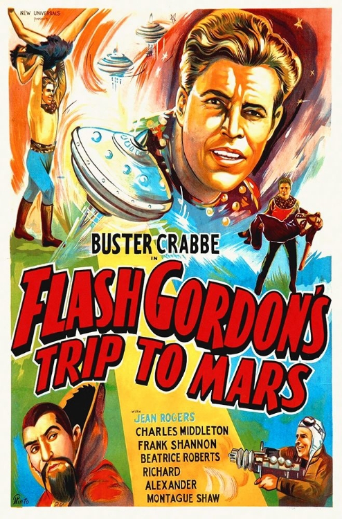 Picture of FLASH GORDONS TRIP TO MARS - BUSTER CRABBE