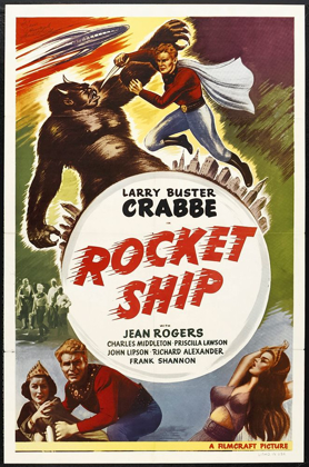 Picture of ROCKET SHIP WITH BUSTER CRABBE