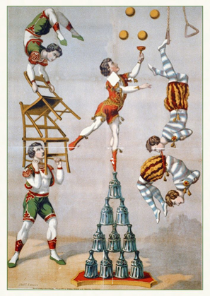 Picture of ACROBATIC ACT - 1870