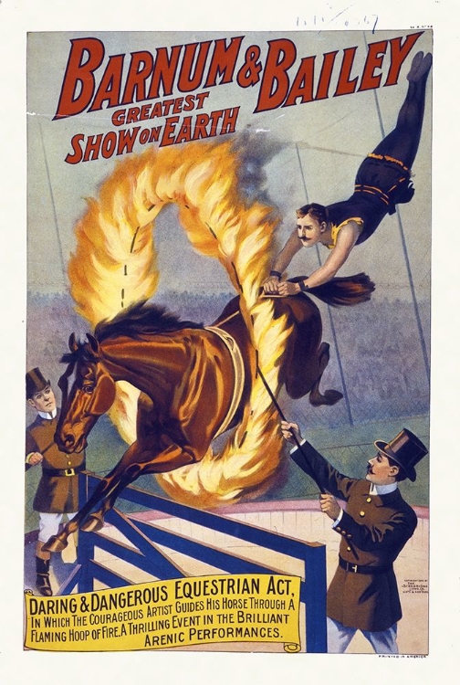 Picture of BARNUM AND BAILEY GREATEST SHOW ON EARTH