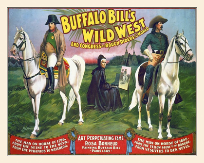 Picture of BUFFALO BILLS WILD WEST AND CONGRESS OF ROUGH RIDERS OF THE WORLD - 1896