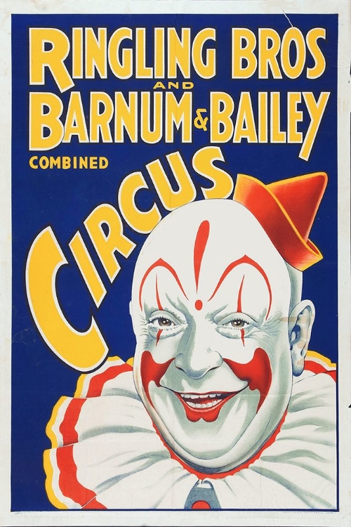 Picture of CIRCUS POSTER - RINGLING BROTHERS AND BARNUM AND BAILEY, 1930S