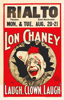 Picture of POSTER - LAUGH, CLOWN, LAUGH 03