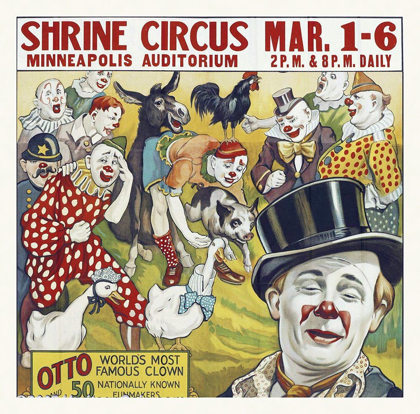 Picture of SHRINE CIRCUS - CLOWNS - 1935
