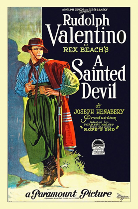 Picture of RUDOLPH VALENTINO - A SAINTED DEVIL - 1924