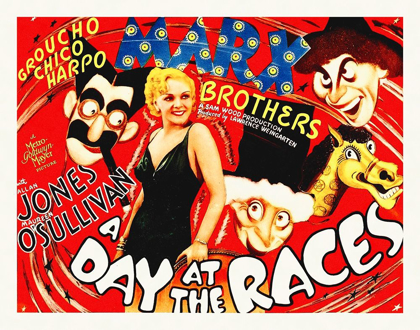 Picture of MARX BROTHERS - A DAY AT THE RACES 01
