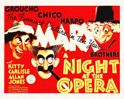 Picture of MARX BROTHERS - A NIGHT AT THE OPERA 01
