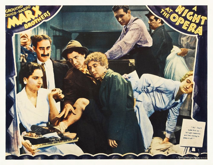 Picture of MARX BROTHERS - A NIGHT AT THE OPERA 03