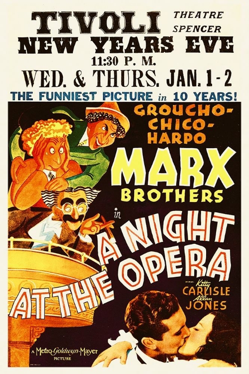 Picture of MARX BROTHERS - A NIGHT AT THE OPERA 04