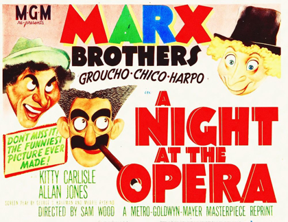 Picture of MARX BROTHERS - A NIGHT AT THE OPERA 05