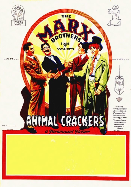 Picture of MARX BROTHERS - ANIMAL CRACKERS 06