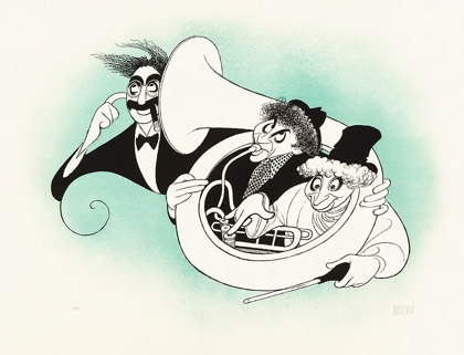 Picture of MARX BROTHERS - CARTOON - TUBA