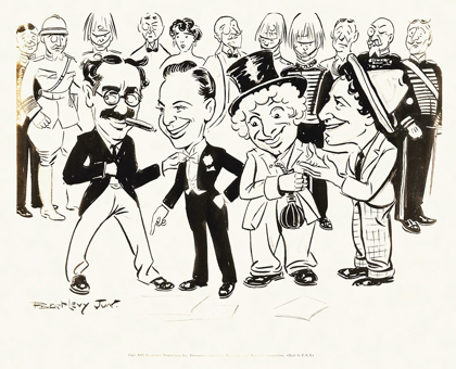Picture of MARX BROTHERS - DUCK SOUP - DRAWINGS 03