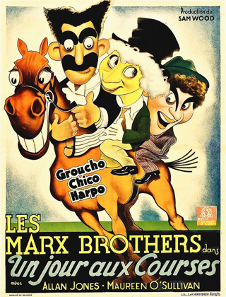 Picture of MARX BROTHERS - FRENCH - A DAY AT THE RACES 02