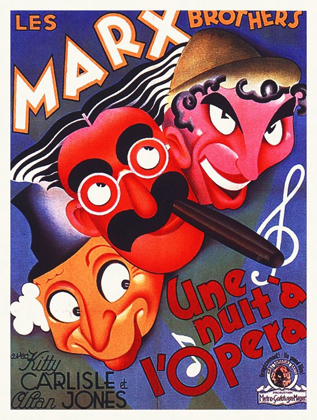 Picture of MARX BROTHERS - FRENCH - A NIGHT AT THE OPERA 01