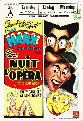 Picture of MARX BROTHERS - FRENCH - A NIGHT AT THE OPERA 04