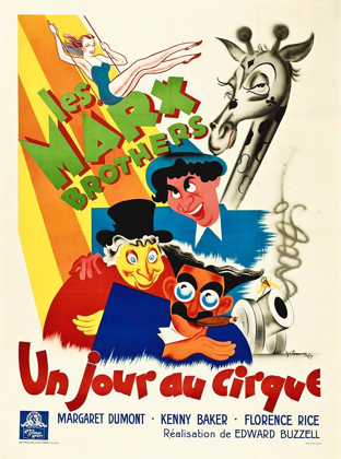 Picture of MARX BROTHERS - FRENCH - AT THE CIRCUS 01