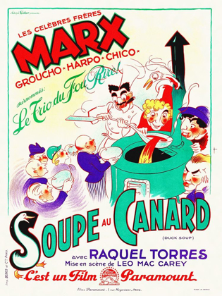 Picture of MARX BROTHERS - FRENCH - DUCK SOUP 01