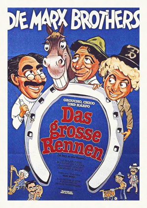 Picture of MARX BROTHERS - GERMAN - A DAY AT THE RACES 01