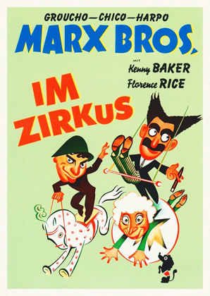 Picture of MARX BROTHERS - GERMAN - AT THE CIRCUS 01