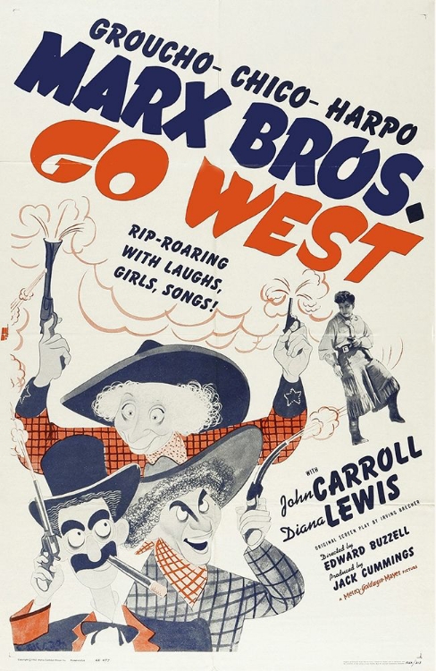 Picture of MARX BROTHERS - GO WEST 01