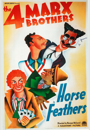 Picture of MARX BROTHERS - HORSE FEATHERS 01