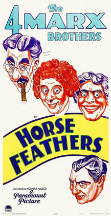 Picture of MARX BROTHERS - HORSE FEATHERS 02