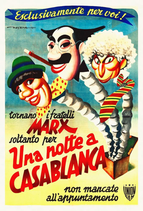 Picture of MARX BROTHERS - ITALIAN - A NIGHT IN CASABLANCA 02