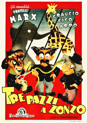 Picture of MARX BROTHERS - ITALIAN - AT THE CIRCUS 01