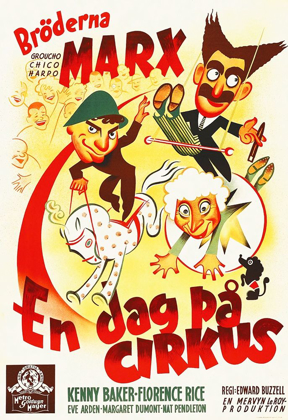 Picture of MARX BROTHERS - SWEDISH - AT THE CIRCUS 01