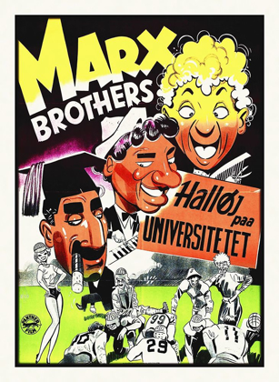 Picture of MARX BROTHERS - SWEDISH - HORSE FEATHERS 02