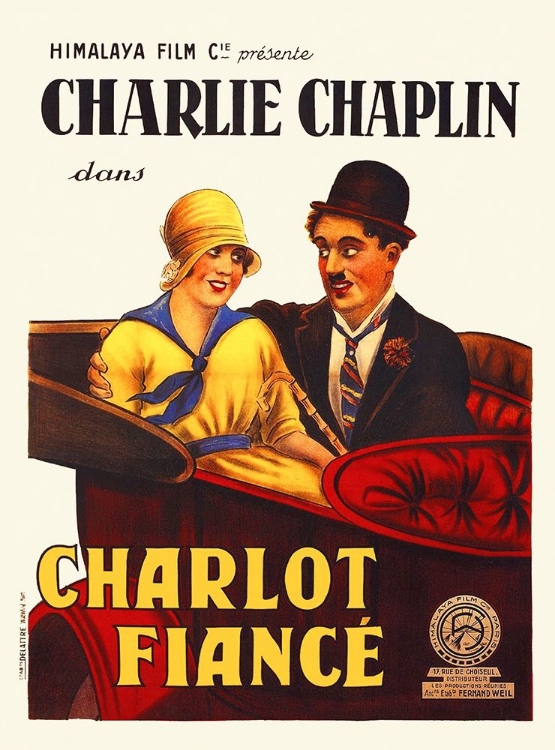 Picture of CHARLIE CHAPLIN - FRENCH - A JITNEY ELOPEMENT, 1915