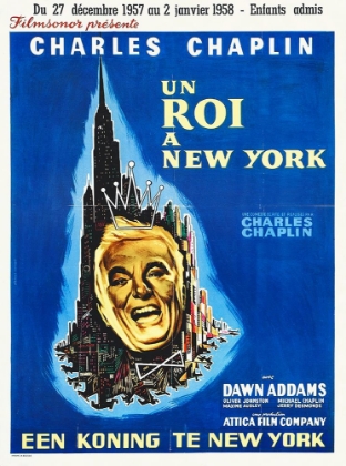 Picture of CHARLIE CHAPLIN - FRENCH - A KING IN NEW YORK, 1957