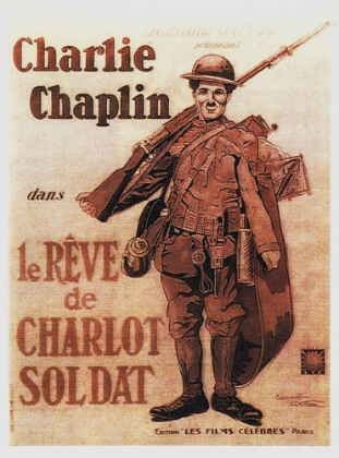 Picture of CHARLIE CHAPLIN - FRENCH - SHOULDER ARMS, 1918
