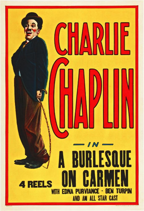 Picture of CHARLIE CHAPLIN - IN A BURLESQUE ON CARMEN