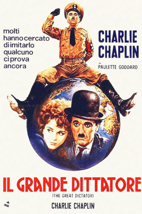 Picture of CHARLIE CHAPLIN - ITALIAN - THE GREAT DICTATOR, 1940