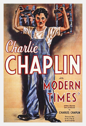 Picture of CHARLIE CHAPLIN - MODERN TIMES, 1936