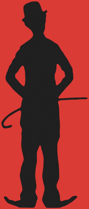 Picture of CHARLIE CHAPLIN - STOCK SILHOUETTE