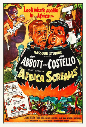 Picture of ABBOTT AND COSTELLO - AFRICA SCREAMS HORIZONTAL