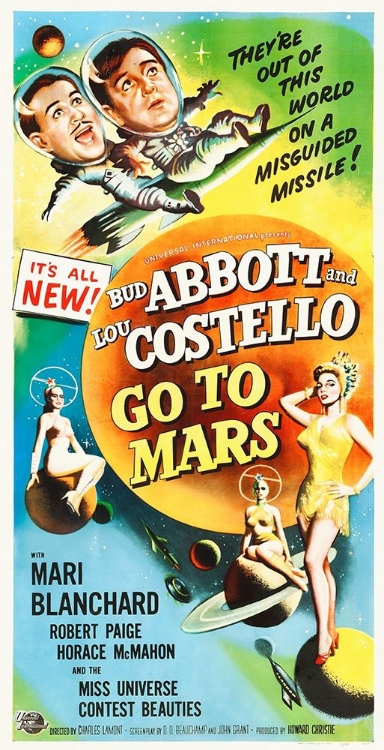 Picture of ABBOTT AND COSTELLO - GO TO MARS