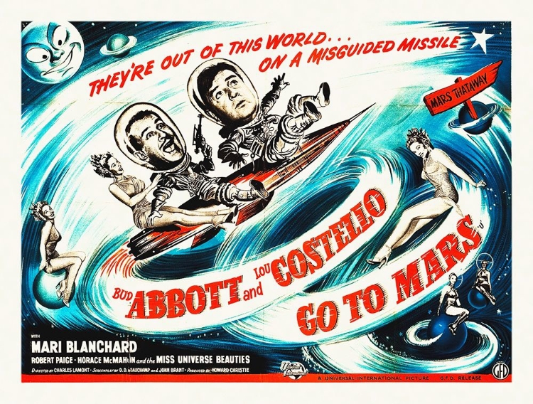 Picture of ABBOTT AND COSTELLO - GO TO MARS